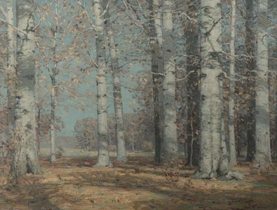ऑटम बीचेस, c.1908-1915 (कैनवास पर तेल) द्वारा जॉन फैबियन कार्लसन