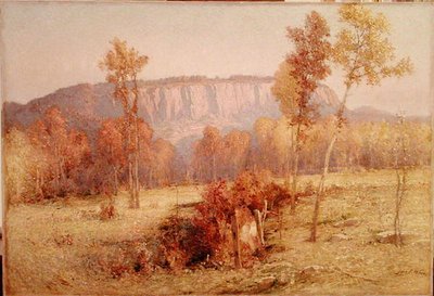 ईस्ट रॉक, न्यू हेवन, c.1901 (कैनवास पर तेल) द्वारा जॉन फर्ग्यूसन वेइरो
