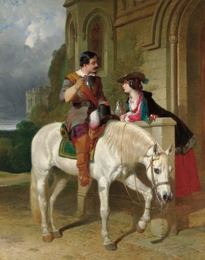 द रोज़, 1853 द्वारा जॉन फ्रेडरिक हेरिंग सीनियर