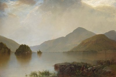 लेक जॉर्ज, 1869। द्वारा John Frederick Kensett