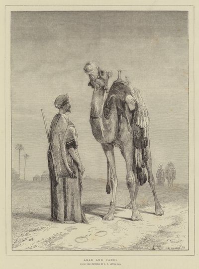अरब और ऊंट द्वारा जॉन फ्रेडरिक लुईस