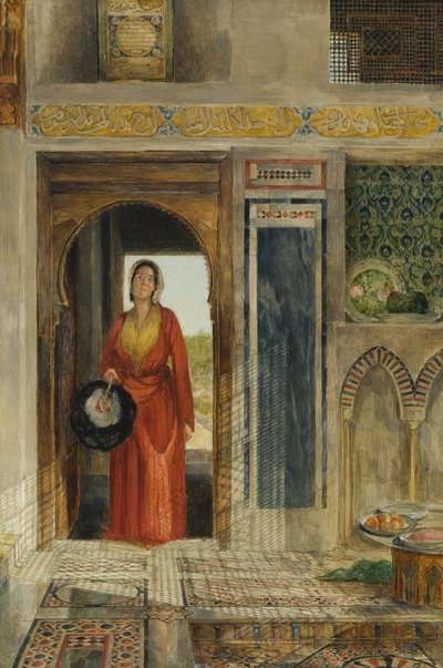 हरम में प्रवेश, 1871 (131708 भी देखें) द्वारा जॉन फ्रेडरिक लुईस