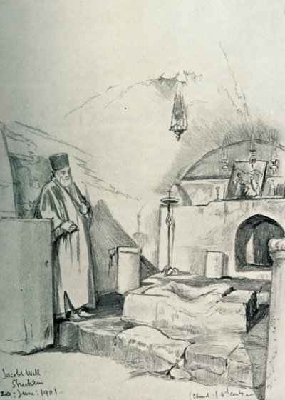 शेक्सम नब्लस, 1902 में जैकब्स वेल। द्वारा जॉन फुललीवे