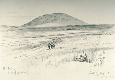 माउंट टैबर, 1902। द्वारा जॉन फुललीवे