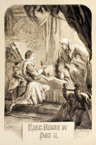 हेनरी IV, भाग II, 1890 द्वारा जॉन गिल्बर्ट