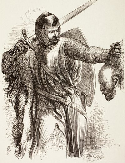 द बस्टर्ड विद ऑस्ट्रिया हेड, 1890 द्वारा जॉन गिल्बर्ट