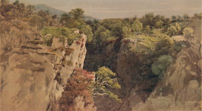 लैंडस्केप विद रॉक्स, 18 वीं -19 वीं शताब्दी, 1935 द्वारा जॉन ग्लोवर