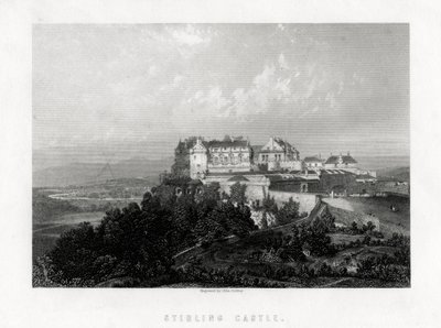 स्टर्लिंग कैसल, स्कॉटलैंड, 1883। द्वारा जॉन गॉडफ्रे
