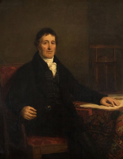 विलियम मर्डोक का पोर्ट्रेट 1754-1839, 1827। द्वारा जॉन ग्राहम गिल्बर्ट