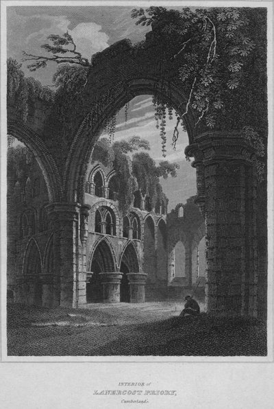 इंटीरियर ऑफ लैंकोरोस्ट प्रीरी, कंबरलैंड, 1814 द्वारा जॉन ग्रेग