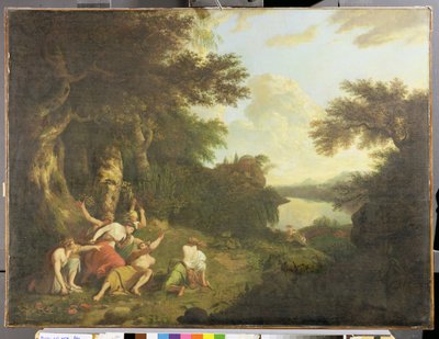 द डेथ ऑफ ऑर्फियस, c.1770 द्वारा जॉन हैमिल्टन मोर्टिमर