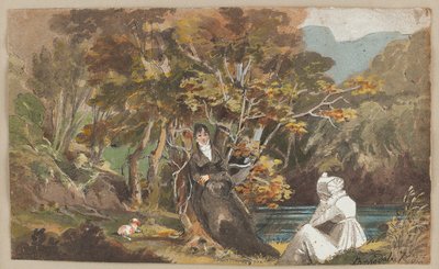 बॉरोर्डेल, 1810 (कागज पर wc) द्वारा जॉन हार्डन
