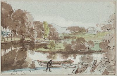 ईस्ट, लेक डिस्ट्रिक्ट, कम्ब्रिया, 1810 से ब्राथाई हॉल (कागज पर wc) द्वारा जॉन हार्डन