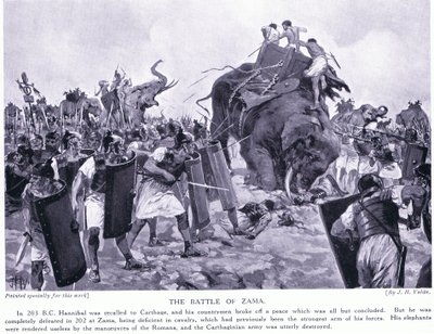 ज़ामा की लड़ाई 203BC द्वारा जॉन हैरिस वाल्डा