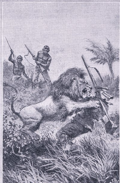 लिविंगस्टोन का अंत, न्यूनेस सचित्र ज्ञान, न्यूनेस द्वारा प्रकाशित, c.1950's (लिथो) द्वारा जॉन हैरिस वाल्डा