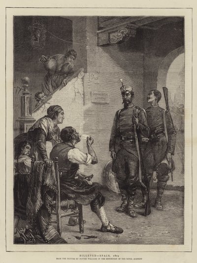 बिलेटेड, स्पेन, 1874 द्वारा जॉन हेन्स विलियम्स