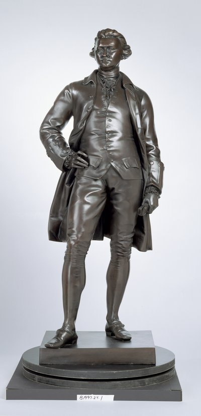एडमंड बर्क (1729-97) 1865 (कांस्य) द्वारा John Henry Foley