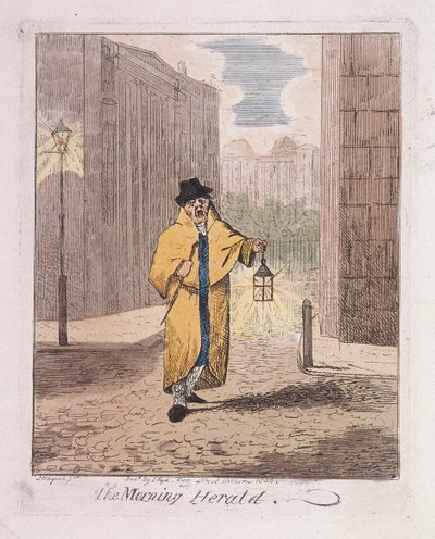लंदन के क्रीज़ से 'द मॉर्निंग हेराल्ड', 1826 द्वारा जॉन हेनरी लिंच