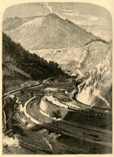 मौच चंक और माउंट पिसगाह, 1872। द्वारा जॉन जे. हार्ले
