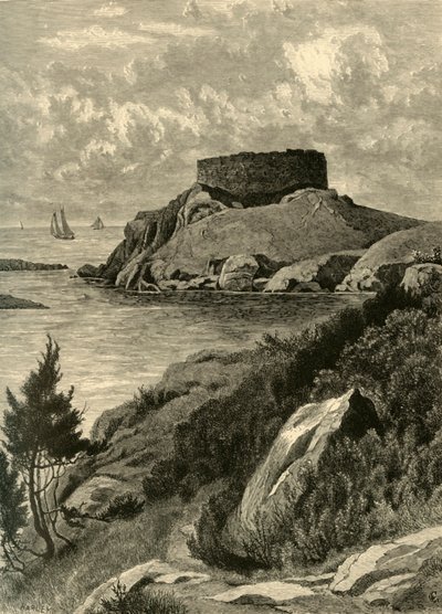 पुराना किला गुलगुला, 1872। द्वारा जॉन जे. हार्ले