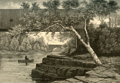 द पासिक, बिलो लिटिल फॉल्स, 1874। द्वारा जॉन जे. हार्ले