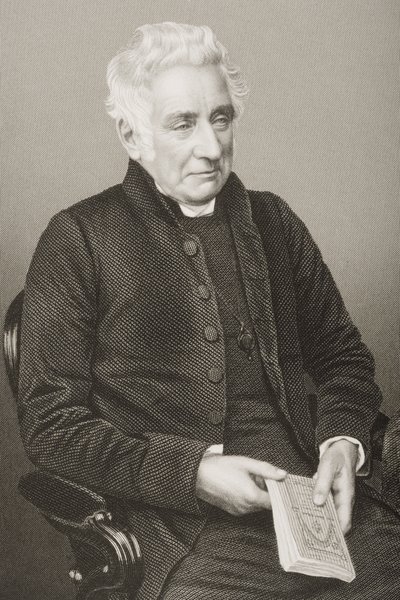 जॉन लोंसडेल (1788-1867) ने लंदन के 1860 में प्रकाशित &39;द ड्रॉइंग-रूम ऑफ एमिनेंट पर्सन, वॉल्यूम 2&39; से एक तस्वीर से डीजे पाउंड द्वारा उकेरा द्वारा जॉन जाबेज एडविन पैस्ले मयाल