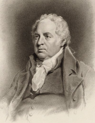 वायलिन वादक और संगीतकार विलियम शील्ड का चित्र 1748-1829, 1822। द्वारा जॉन जैक्सन