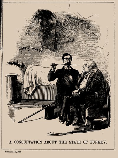 तुर्की राज्य के बारे में एक परामर्श। पंच, 17 सितंबर, 1853, 1853। द्वारा जॉन लीचो