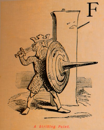 ए स्ट्राइकिंग पॉइंट, c1860, c1860। द्वारा जॉन लीचो
