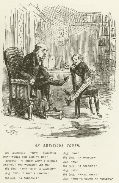 एक महत्वाकांक्षी युवा द्वारा John Leech
