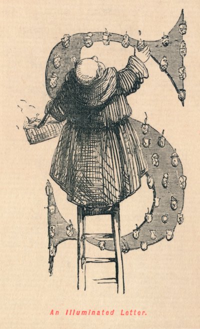 एक प्रबुद्ध पत्र, c1860, c1860 द्वारा जॉन लीचो
