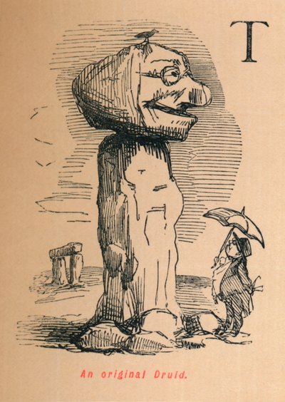 एक मूल ड्र्यूड, सी 1860, 1860 द्वारा जॉन लीचो