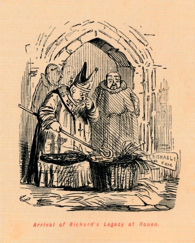 रोहेन में रिचर्ड्स लिगेसी का आगमन, c1860, c1860 द्वारा जॉन लीचो