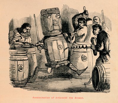 आर्टवेल्ड्ट द ब्रेवर की हत्या, c1860, c1860 द्वारा जॉन लीचो