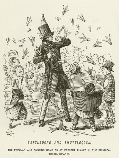 बैटलडोर और शटलकॉक द्वारा John Leech