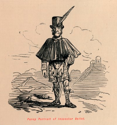 इंस्पेक्टर बालियो की फैंसी पोर्ट्रेट, c1860, c1860 द्वारा जॉन लीचो