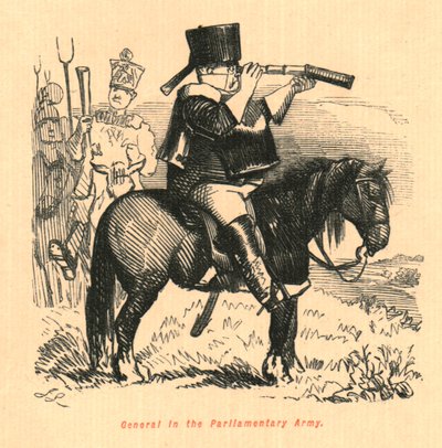 1897 में संसदीय सेना में जनरल। द्वारा जॉन लीचो