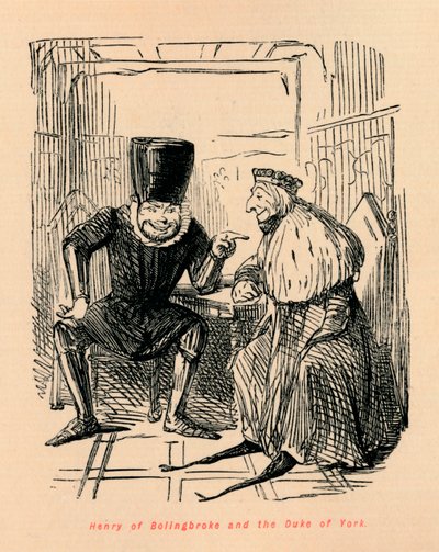 बोलिंगब्रोक के हेनरी और ड्यूक ऑफ यॉर्क, c1860, c1860 द्वारा जॉन लीचो