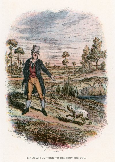 ओलिवर ट्विस्ट के लिए चित्रण द्वारा John Leech