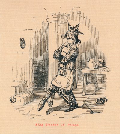 जेल में किंग स्टीफन, c1860, c1860 द्वारा जॉन लीचो