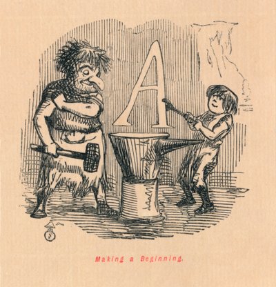 एक शुरुआत बनाना, c1860, 1860 द्वारा जॉन लीचो