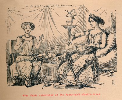 मिस फैबिया पेट्रिशियन डबल-नॉक, 1852 में चकित हुई द्वारा जॉन लीचो