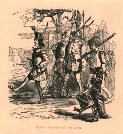 पर्किन वारबेक और उनकी सेना, 1897। द्वारा जॉन लीचो