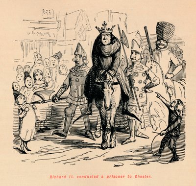 रिचर्ड द्वितीय। चेस्टर, c1860, c1860 के लिए एक कैदी का आयोजन किया द्वारा जॉन लीचो