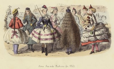 1863 के लिए कुछ सी-साइड फैशन द्वारा जॉन लीचो