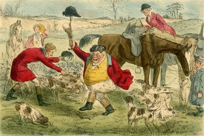 द किल, द कैट एंड कस्टर्ड पॉट डे, c1854 पर। द्वारा जॉन लीचो