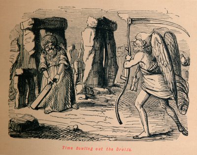 टाइम बॉलिंग द ड्रायड्स, सी 1860, 1860 द्वारा जॉन लीचो