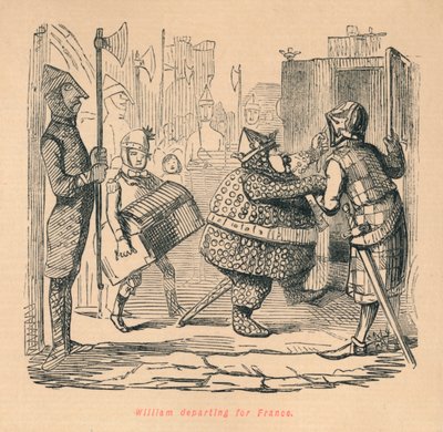 विलियम फ्रांस के लिए प्रस्थान, c1860, c1860 द्वारा जॉन लीचो
