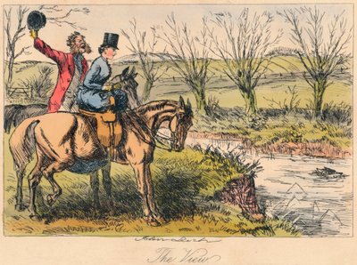 द व्यू, 1865. कलाकार: जॉन लीच, हबलोट नाइट ब्राउन। द्वारा जॉन लीच और हबलोट नाइट ब्राउन
