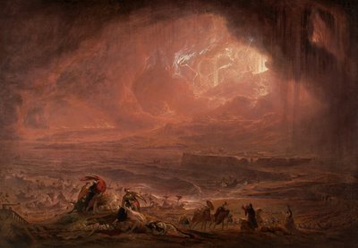 हरकुलेनियम और पोम्पेई का विनाश द्वारा John Martin